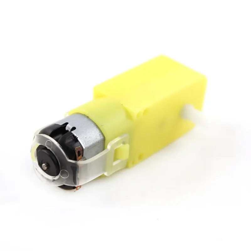 محرك تروس تيار مستمر لسيارة الروبوت الذكية 3V-12V مع علبة تروس مدمجة