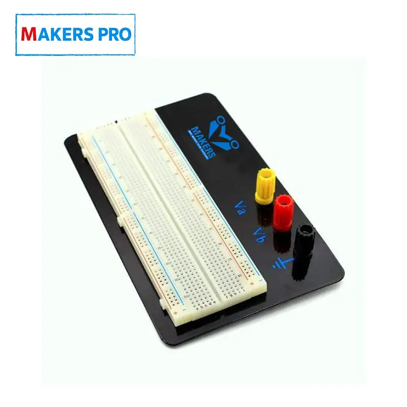 لوحة تجارب MAKERS PRO ZY-201 بدون لحام و830 نقطة توصيل