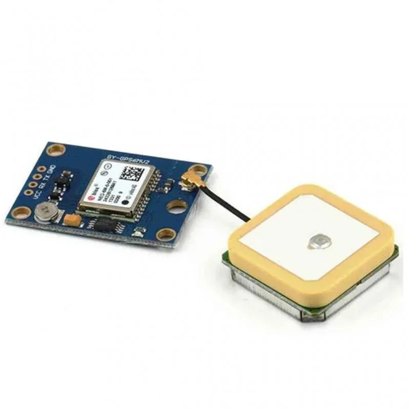 NEO-6M V2 GPS Module with Ceramic Active Antenna (GY-NEO6MV2)
