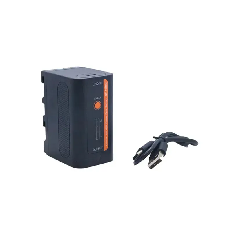 Beston F780U 7.4V 4400mAh Rechargeable Battery with USB-C Input and USB-A Output