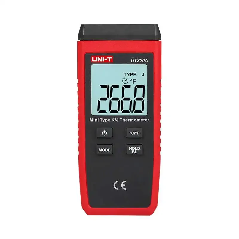 ميزان حرارة تلامسي صغير UNI-T UT320A لمزدوج حراري K/J