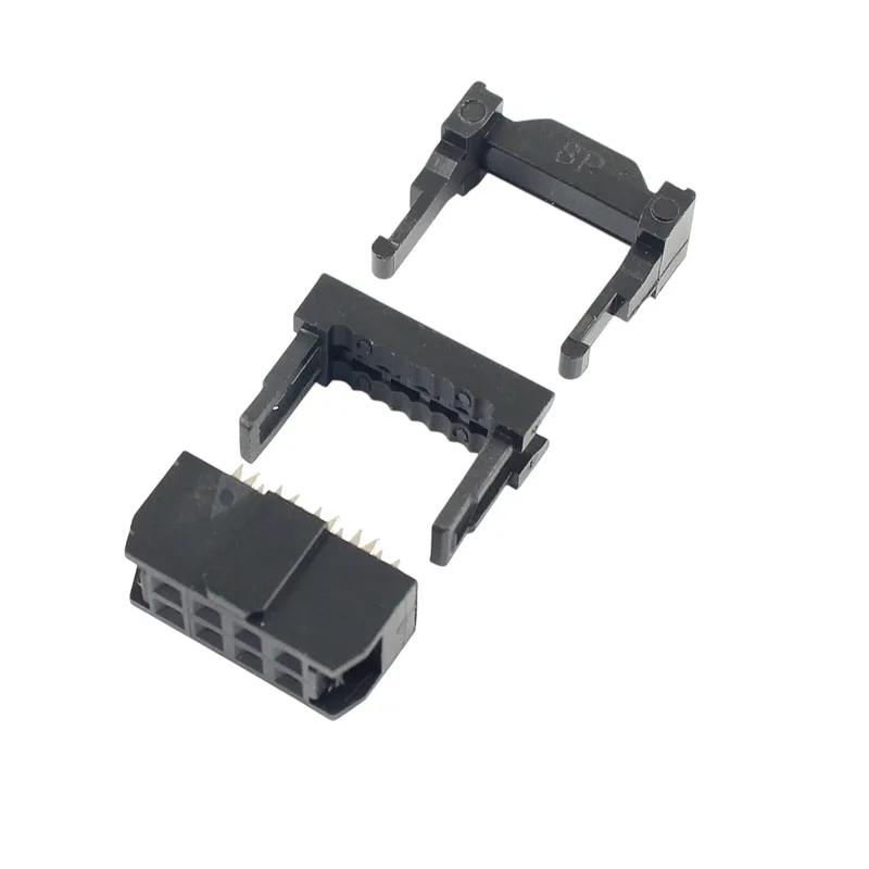 IDC FC-8 Female Connector for 8-Pin Flat Cable (2.54mm)