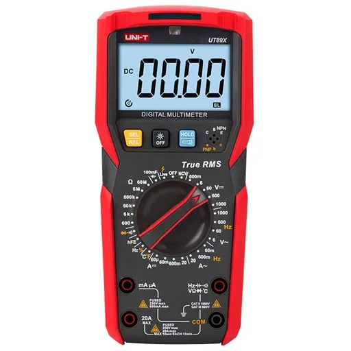 ملتيميتر رقمي احترافي UNI-T UT89X بقياس True RMS