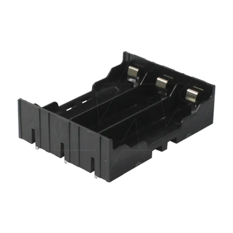 18650 Battery Holder 3 Cell, PCB Mount