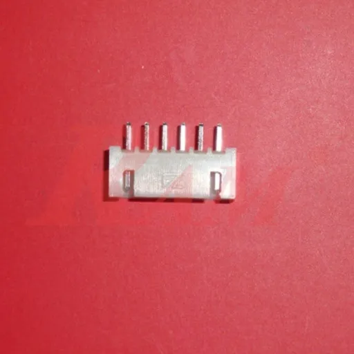 موصل JST ذكر مستقطب XH2.54 بستة أطراف للوحات PCB