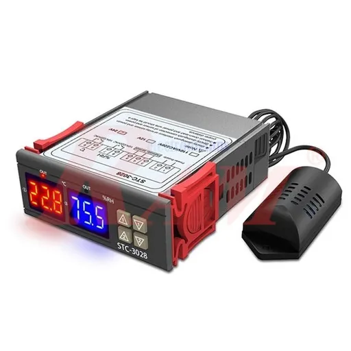 STC3028 Dual Digital Temperature and Humidity Controller 220VAC