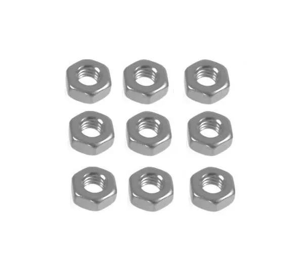 M3 Hex Nut for Threaded Rod, 3 mm Thread