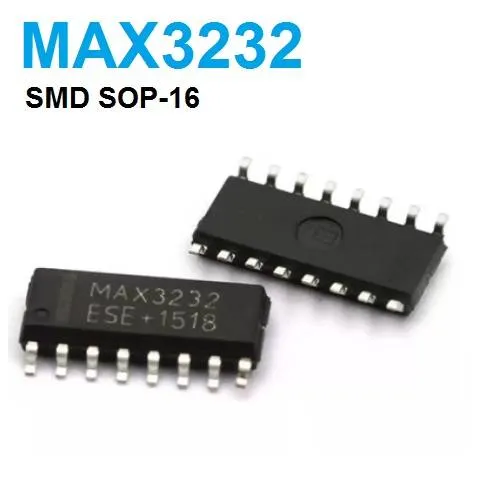 MAX3232 RS-232 to TTL Level Converter IC SOP-16