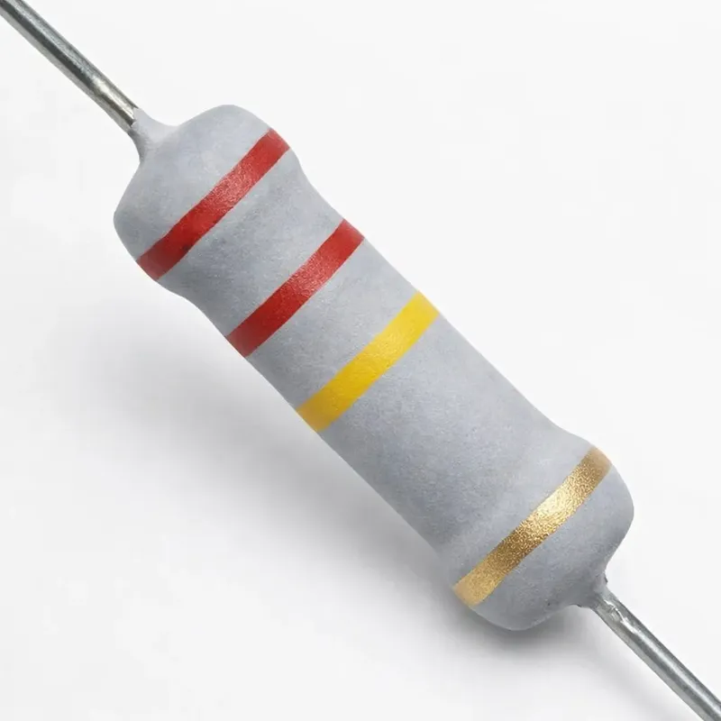 Carbon Film Resistor 220KΩ 1W Through-Hole