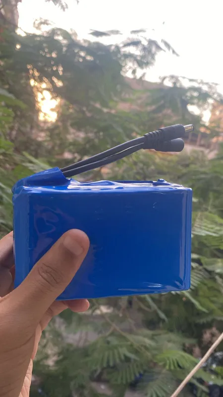 12.6V 15Ah Li-ion Rechargeable Battery Pack (Made in Egypt)