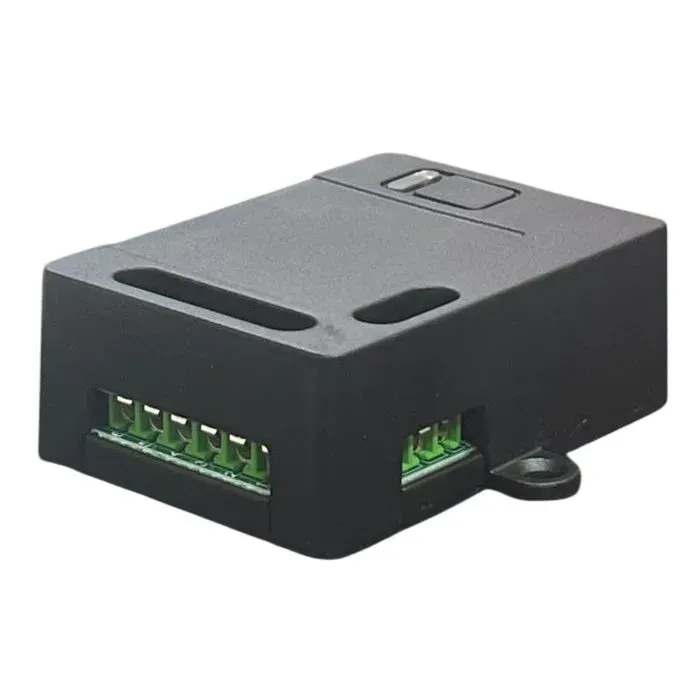 2-Channel RF Relay Receiver 433MHz, AC 9-12V, LED Indicator, No Remote