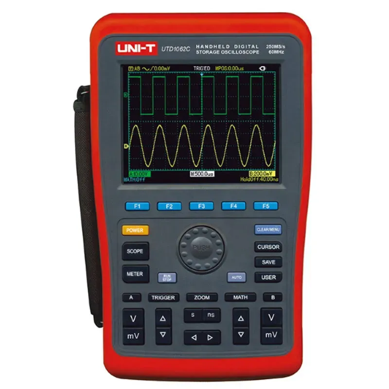 UNI-T UTD1062C Handheld 60 MHz Dual-Channel Oscilloscope