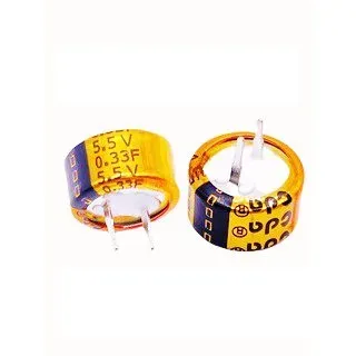 CDA Super Capacitor Type C 5.5V 0.33F 12.5x7.5mm