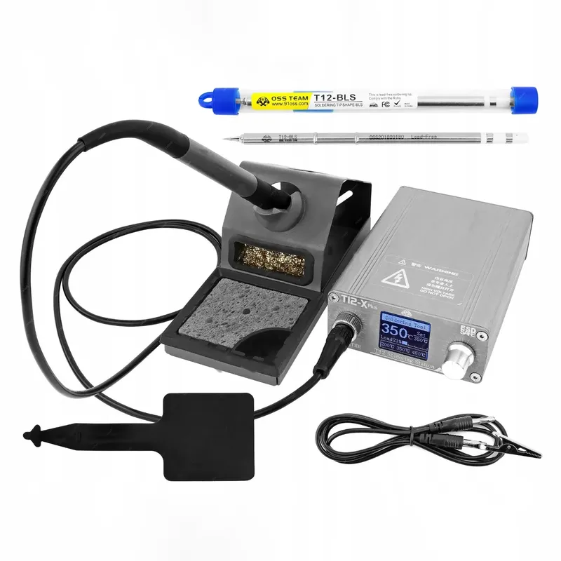 OSS TEAM T12-X Plus Digital Soldering Station Kit 75W