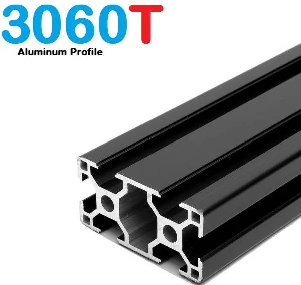 بروفايل ألومنيوم T-Slot مقاس 30×60 مم بطول متر