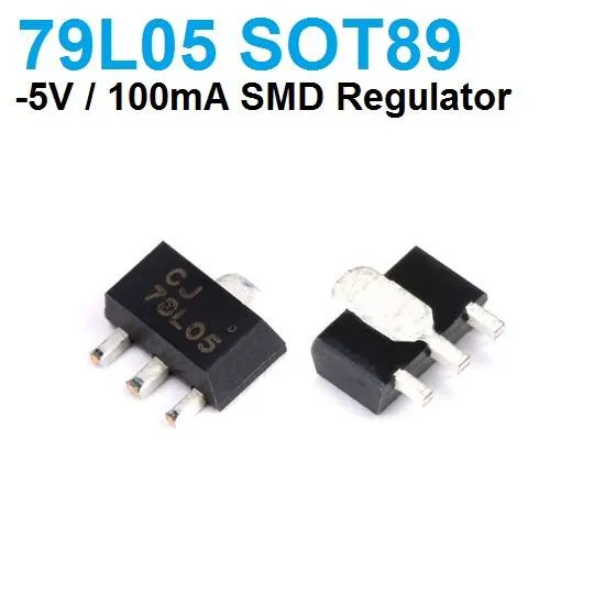 79L05 Negative 5V 100mA Voltage Regulator SOT-89