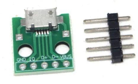 Micro USB to DIP Breakout Module