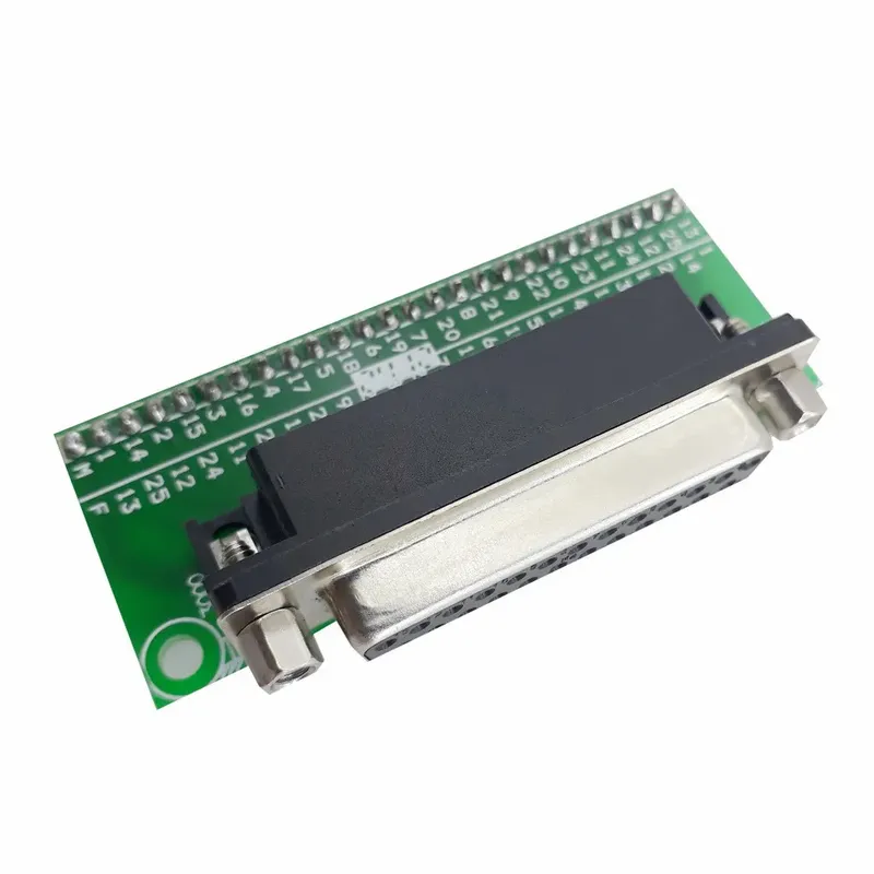 DB25 Female to 2.54 mm Pin Header Breakout Adapter