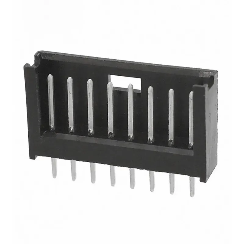 TE Connectivity AMP 8-Position 1-Row 2.54mm Pin Header 280373-2