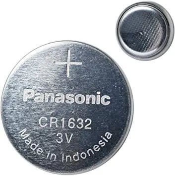 بطارية خلية زرية ليثيوم Panasonic CR1632 جهد 3 فولت