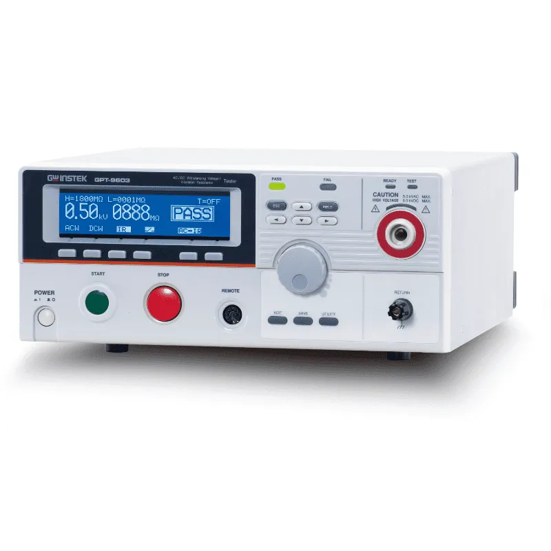 جهاز اختبار جهد التحمل AC من GW Instek ‏GPT-9601 بقدرة 100VA