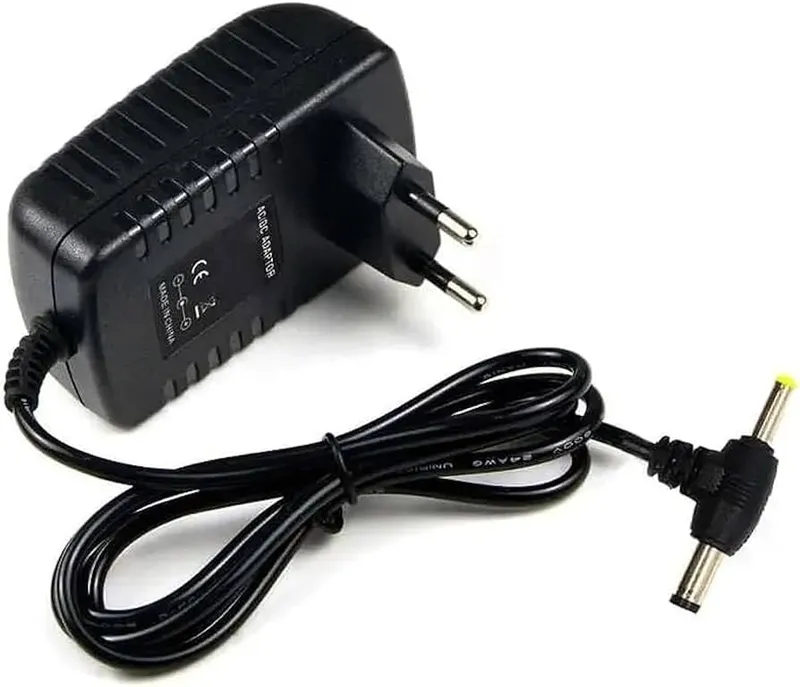 5V 2A Dual DC Jack Power Adapter 10W, 100–240V AC Input