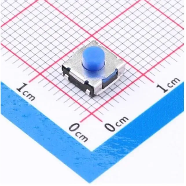 مفتاح لمسي SMD بالطراز TS-G003219 بـ4 أطراف ومقاس 6.2×6.2×4.3 مم