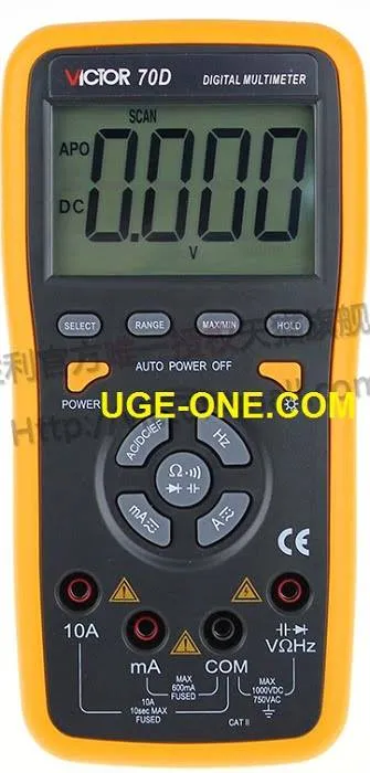 ملتيميتر رقمي VICTORY 70D