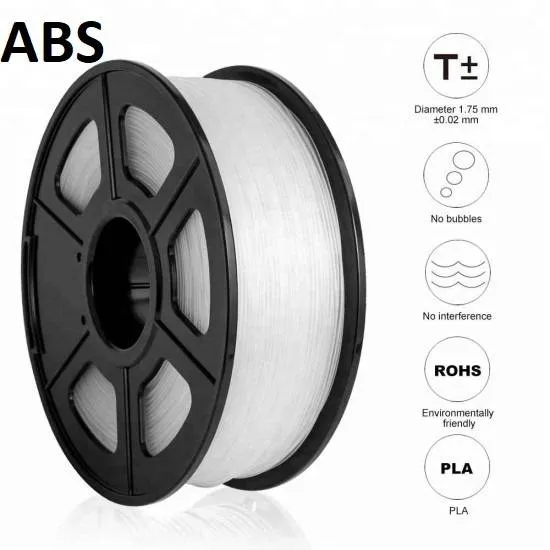 فيلامنت ABS من UGE بقطر 1.75 مم ووزن 1 كجم - أبيض
