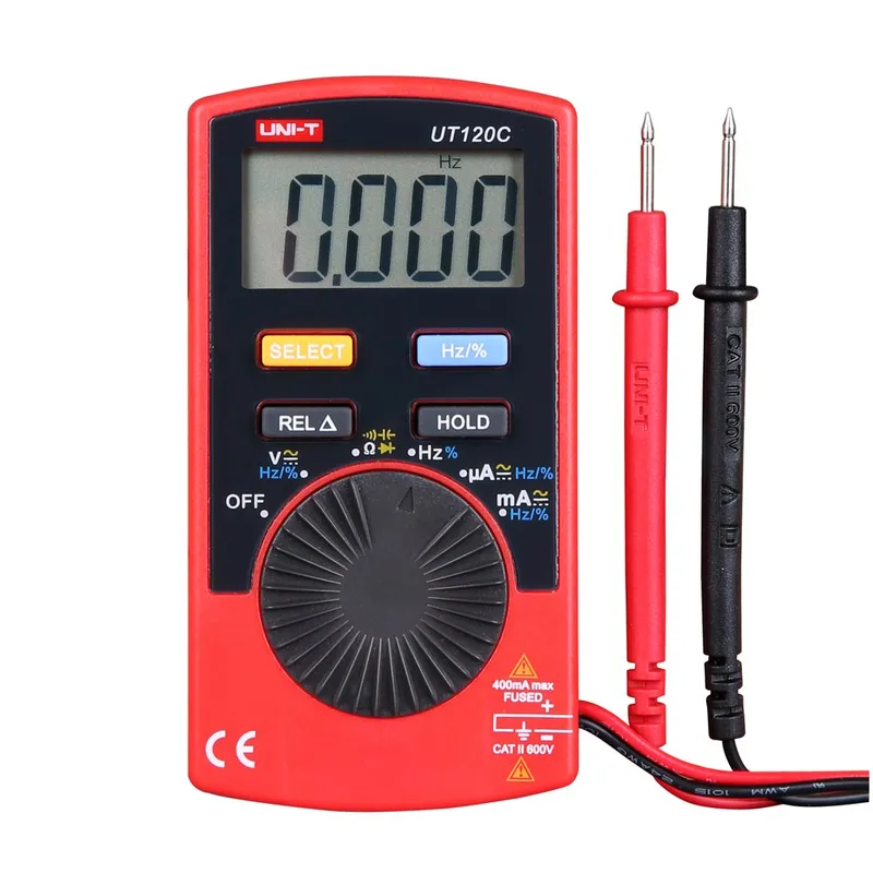 جهاز القياس الرقمي UNI-T UT120C الصغير 4000 عدّاد بضبط تلقائي للنطاق