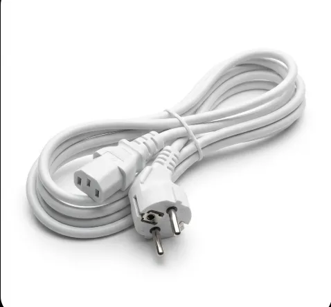 كابل طاقة 1.2 متر من Schuko CEE 7/7 إلى IEC C13، 250 فولت 10A/16A