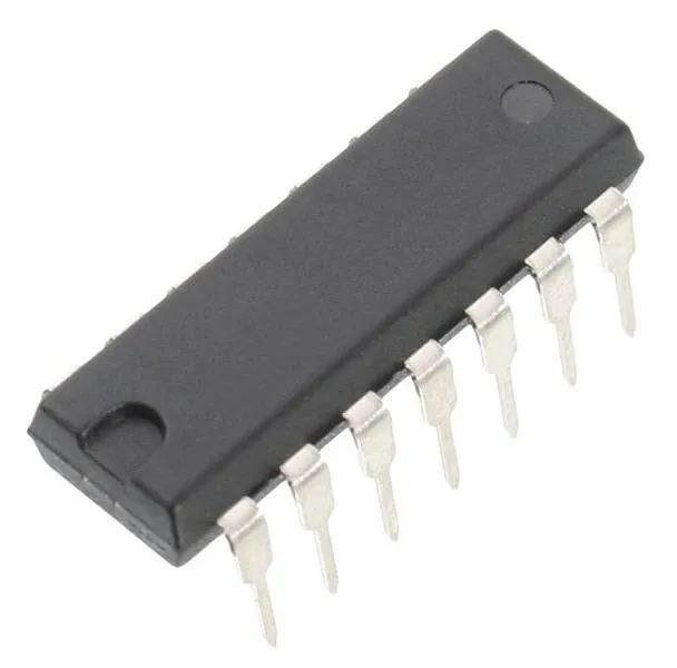 CD4000AE Dual 3-Input NOR Gate and Inverter CMOS IC PDIP-14