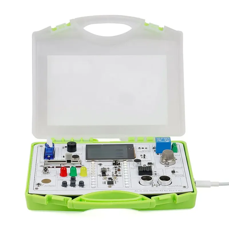 حقيبة تعلم شاملة من ELECROW لـ Raspberry Pi Pico 2 المبني على RP2350