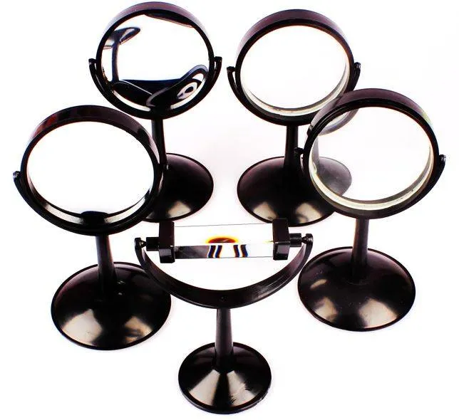 DIY Optical Experiment Kit with Lenses, Prism and Mirrors (10 cm)