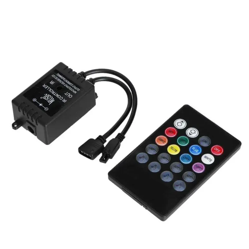 LED Music IR Controller 12V 20-Key with Remote