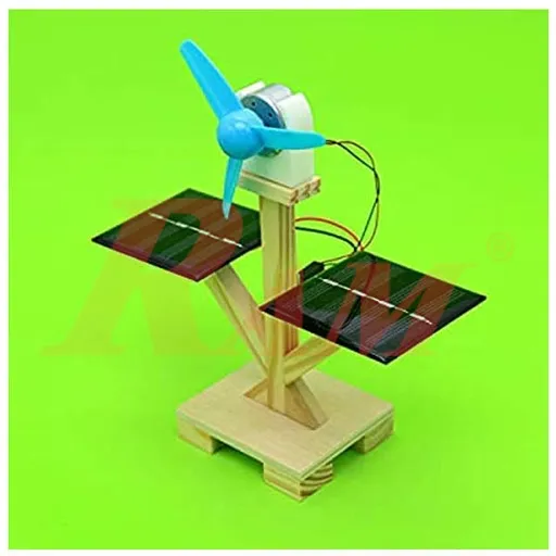DIY Solar Powered Fan Educational Science Toy