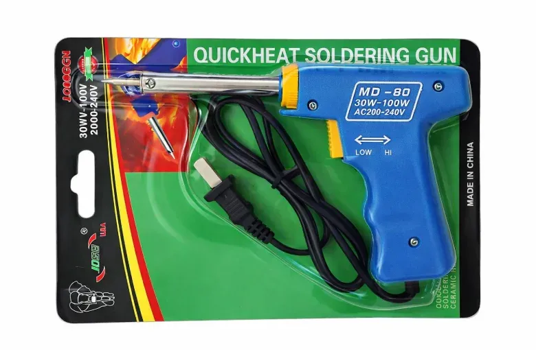 JS-08181 Soldering Iron Gun, Adjustable 30W-80W