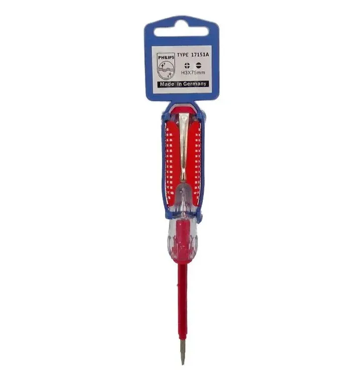 Blue Electric Test Pencil Screwdriver 140mm