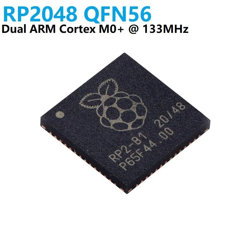 RP2040 Dual-Core ARM Cortex-M0+ Microcontroller, QFN-56
