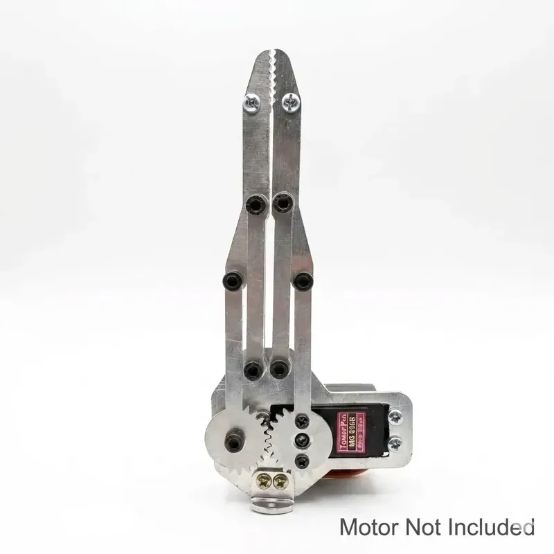Aluminum 2-DOF Claw Mechanical Gripper (No Servo)