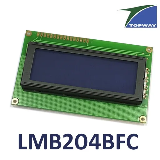 Character LCD 4x20 LMB204BFC TOPWAY Blue Backlight