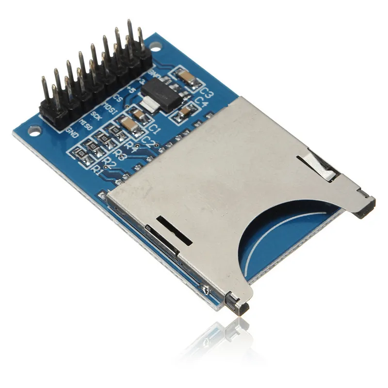 SD Card Reader/Writer Module for Arduino (SPI, 3.3V Regulator)