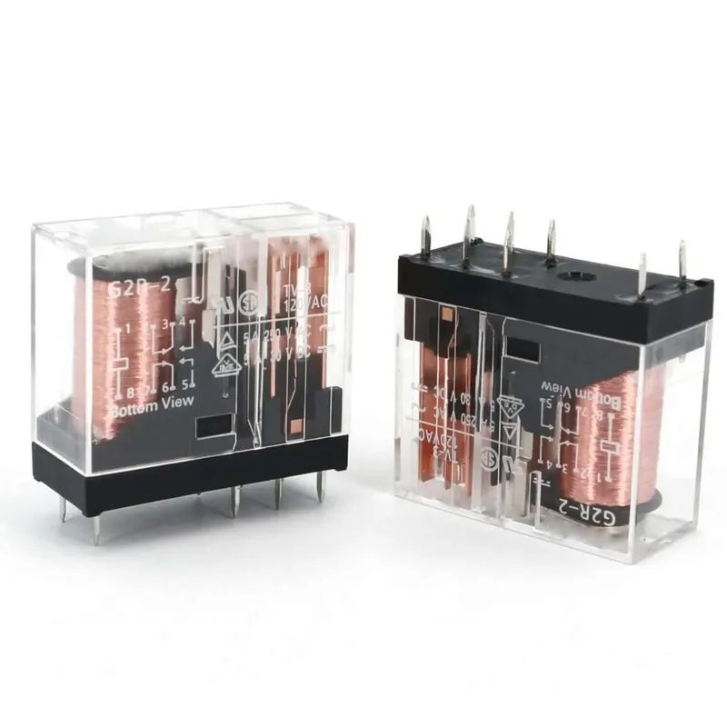 Omron G2R-2 Power Relay 24VDC Coil 5A DPDT 8 Pin