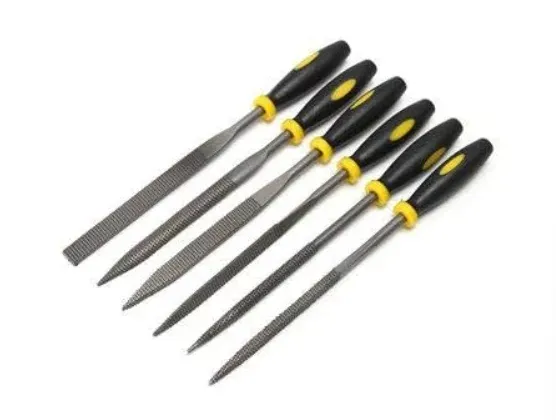 Mini File Set 6 Pieces for Metal, Plastic and Wood