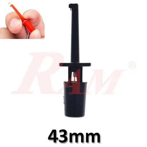 Round Small Single Test Hook Clip 43mm (AD43B)