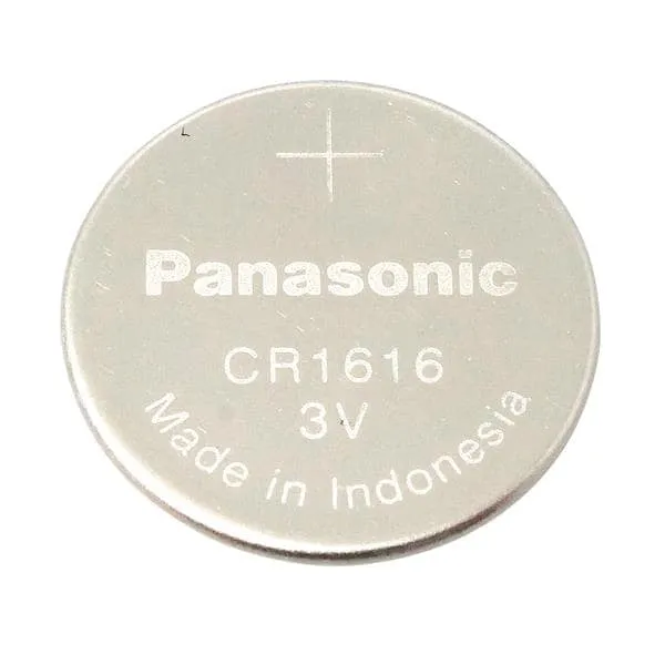 Panasonic CR1616 3V 55mAh Lithium Coin Cell Battery