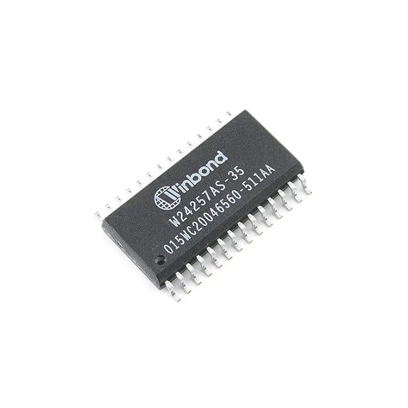 شريحة SRAM ‏W24257AS-35 سعة 32K x 8 من نوع SMD