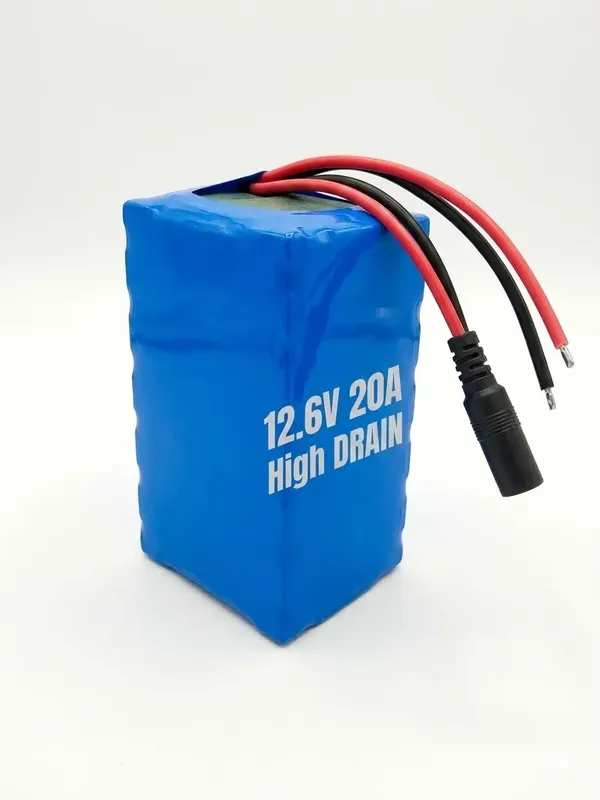 Li-ion Battery Pack 12.6V 20Ah 30A Max Discharge 3S6P