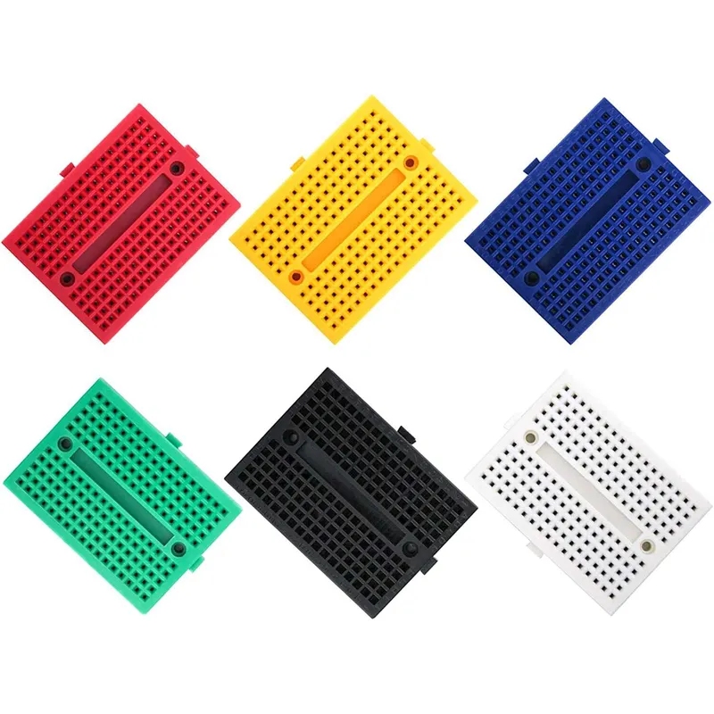 لوحة تجارب صغيرة (Breadboard) بـ 170 نقطة توصيل SYB-170