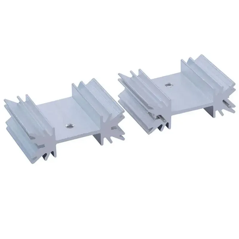 Aluminium White Heatsink 34x25x12mm for TO-247